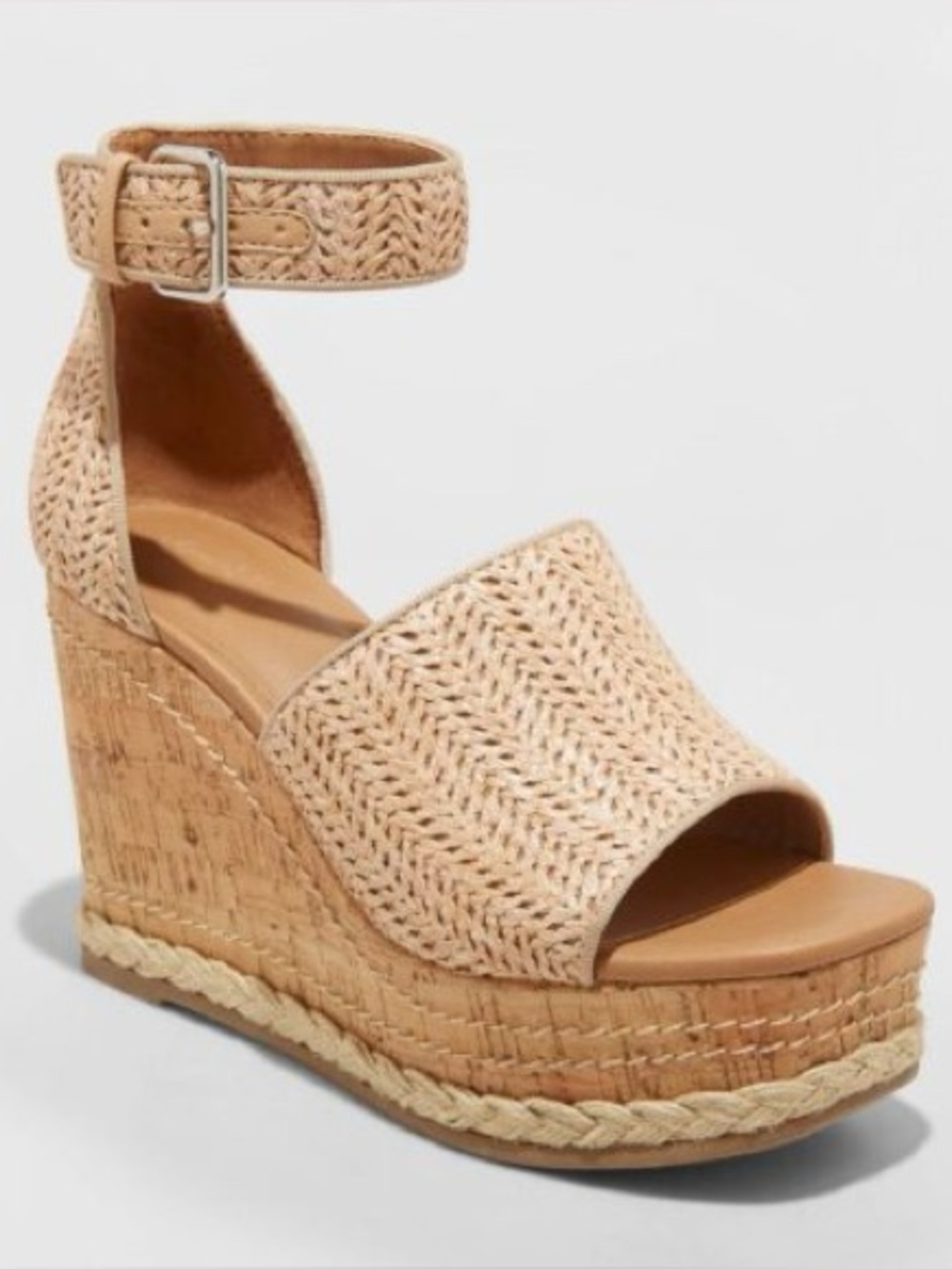 Universal Thread Julianna Cork Platform Wedge sandals